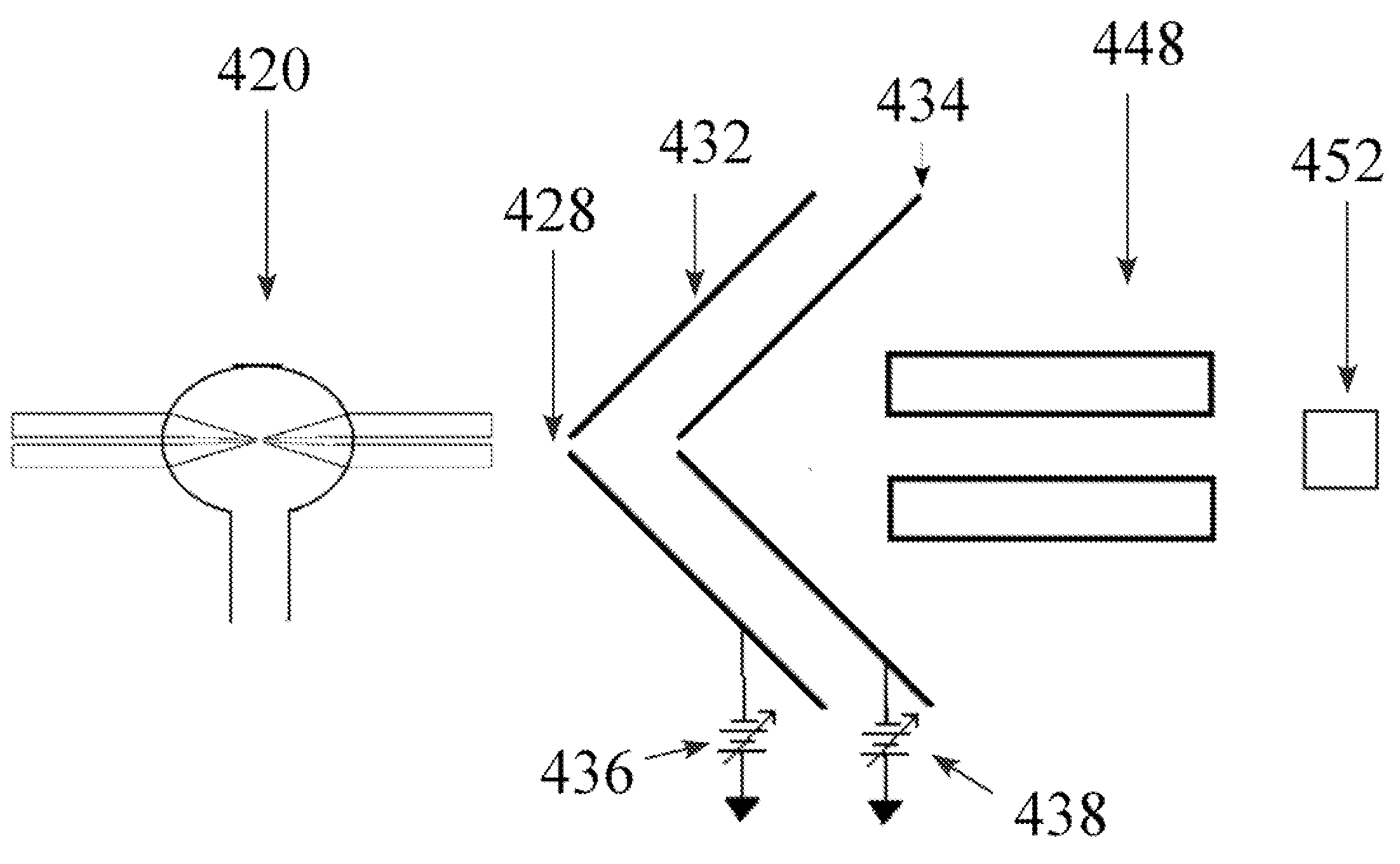 Sampling system for use with surface ionization spectroscopy