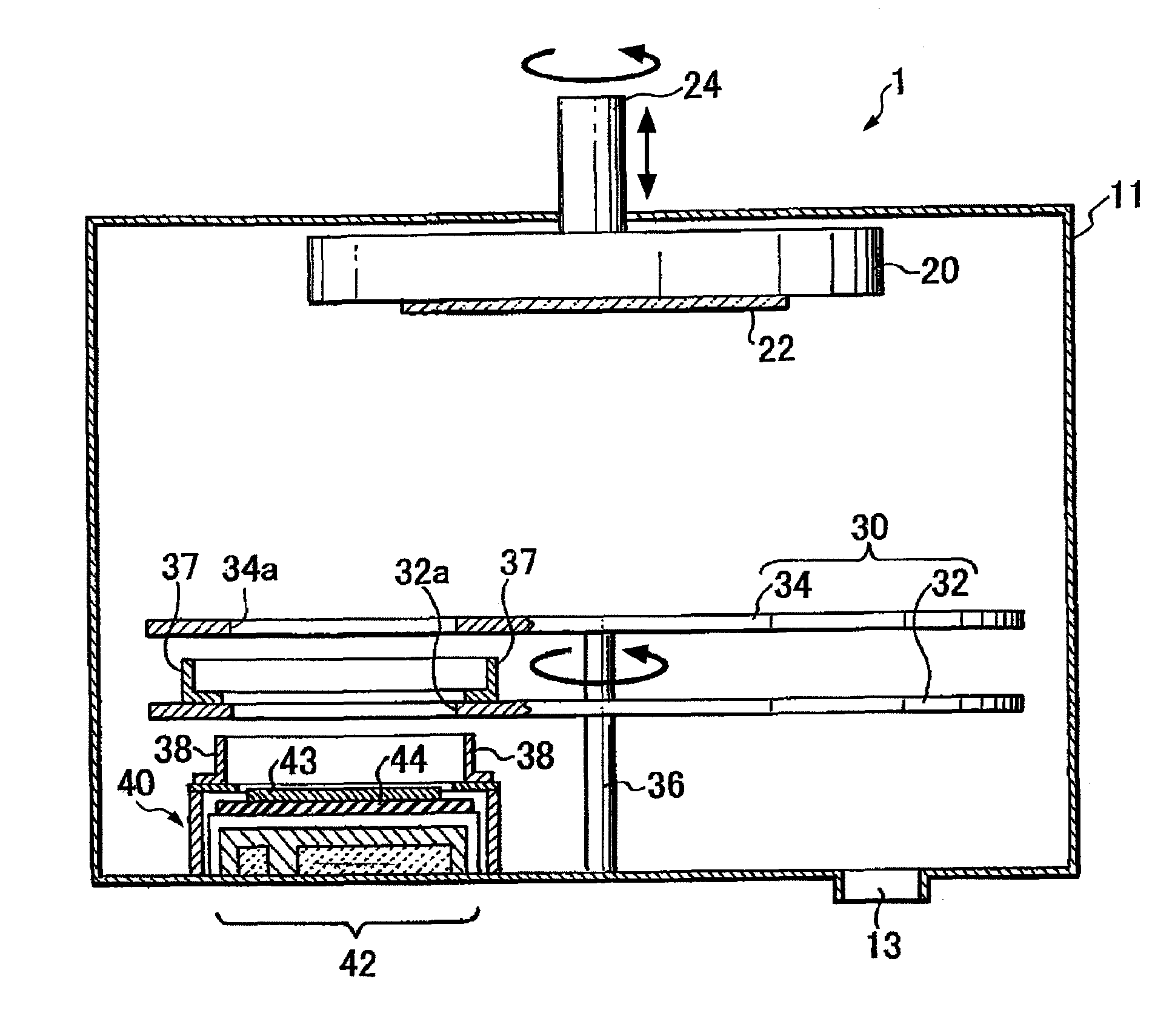 Sputtering apparatus, double rotary shutter unit, and sputtering method
