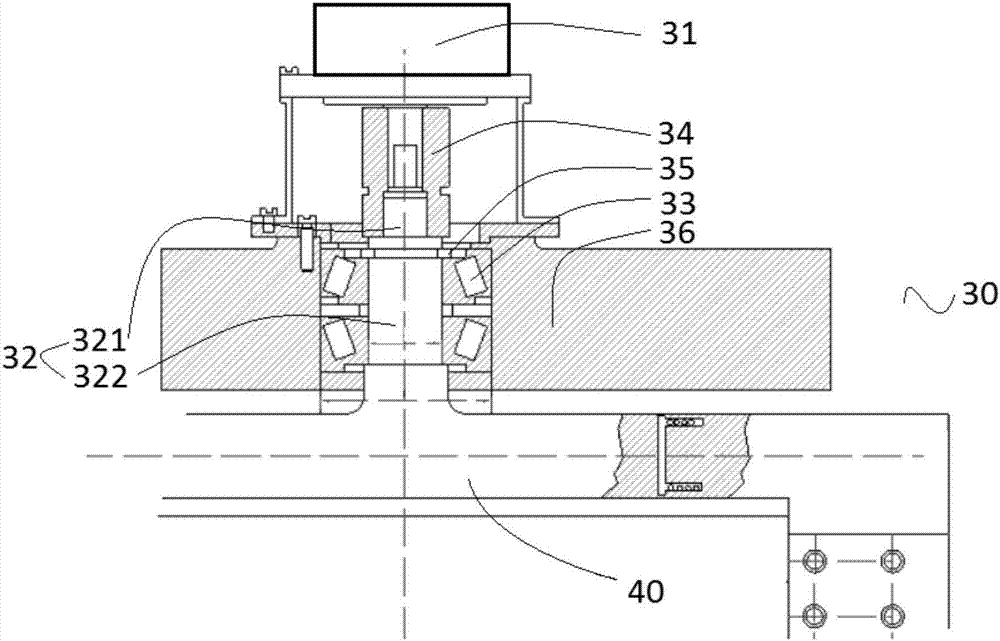 Wheel type moving structure and wheel type robot containing it