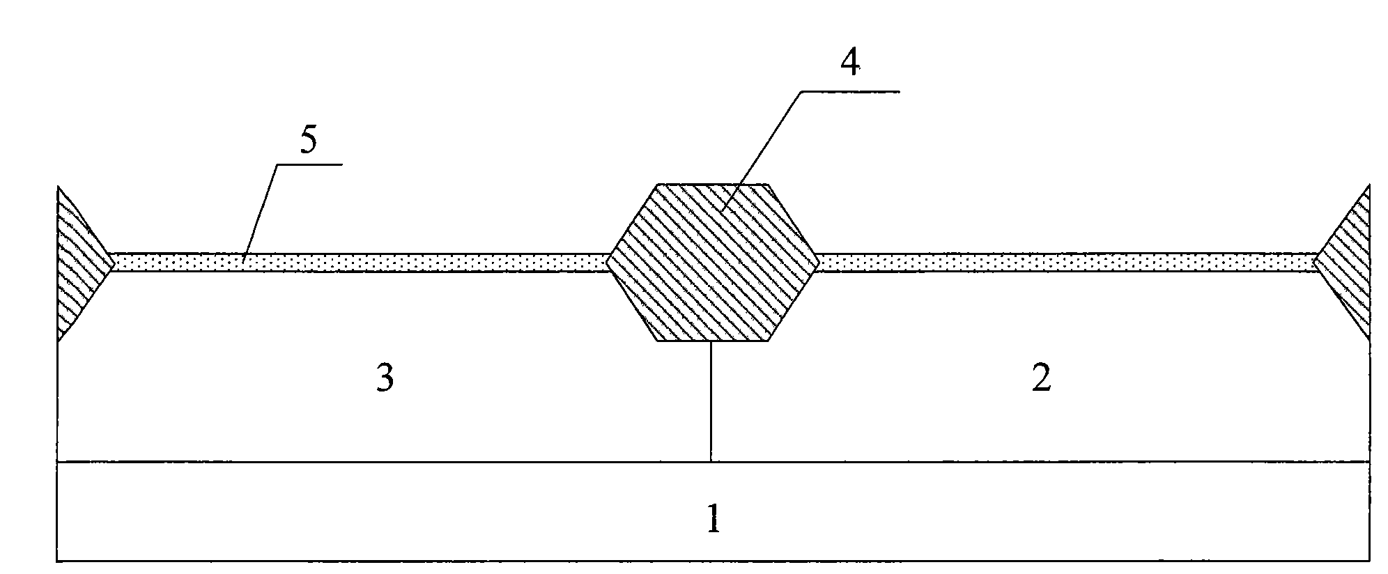 Metal oxide semiconductor (MOS) field effect transistor (FET) structure and preparation method thereof