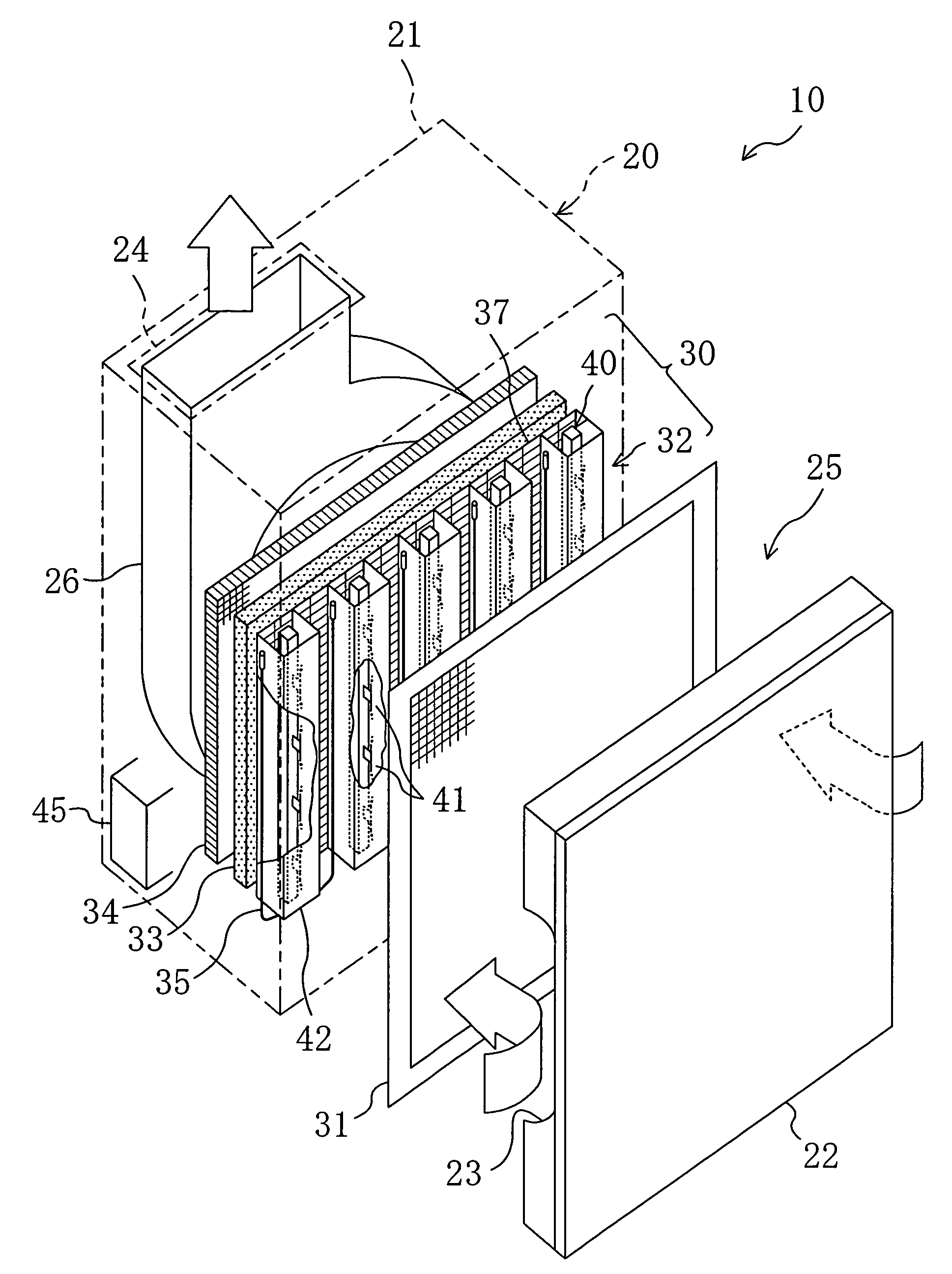 Discharge device and air purification device