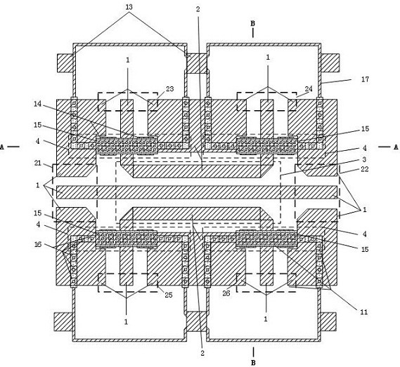 Symmetric mems directional microwave power coupler with online self-testing function