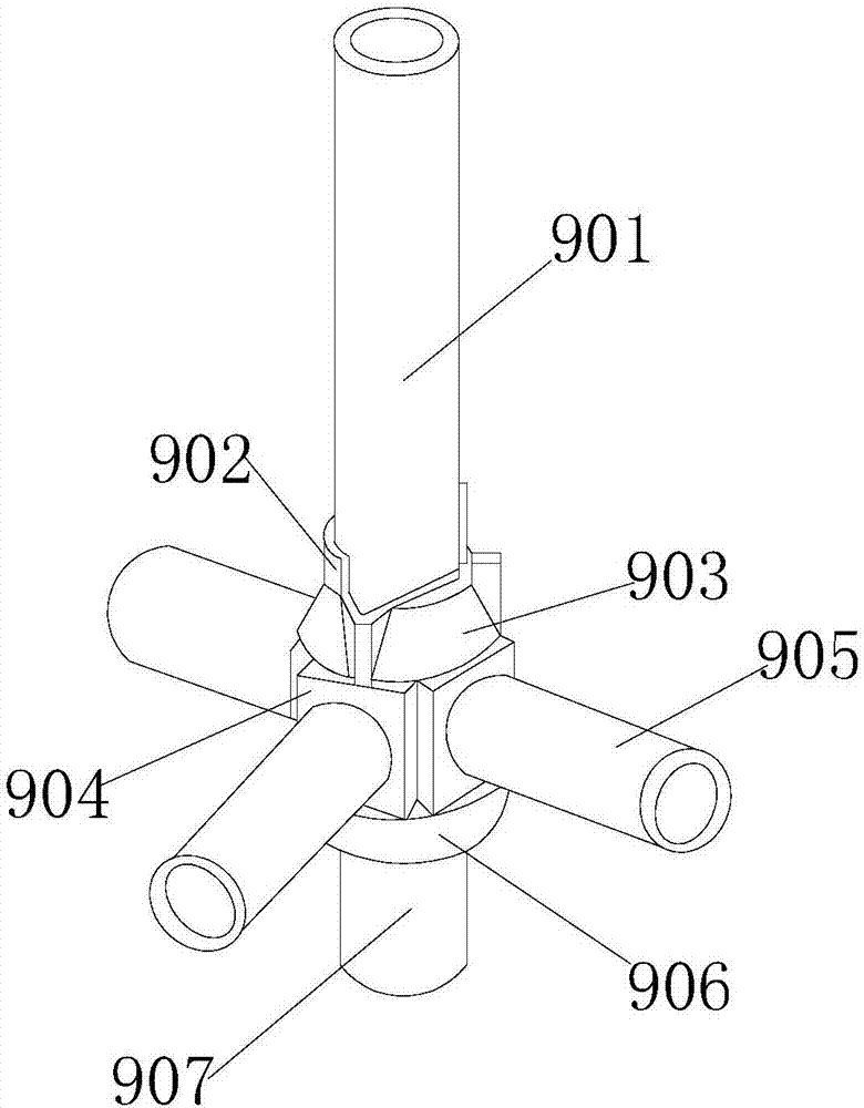 Scaffold for building device