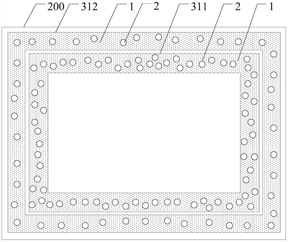 Frame sealing adhesive composite, display panel and display device