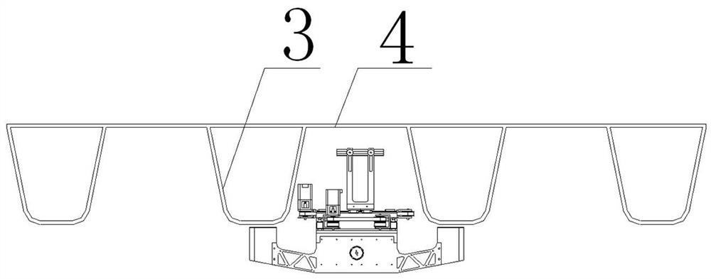 An orthotropic steel bridge deck fatigue crack detection equipment and its use method