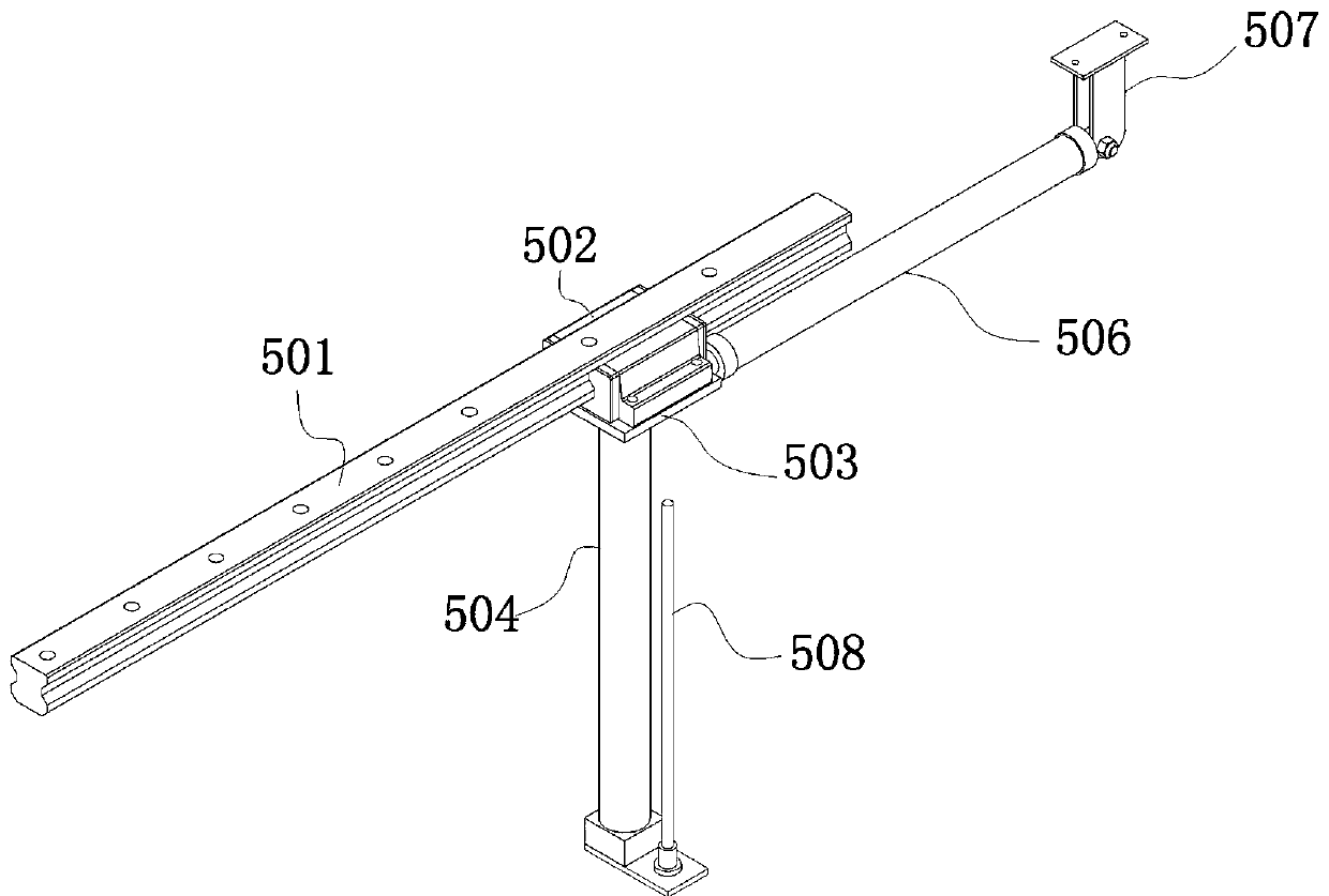 Composite back sheet conveying and crack arrest layer positioning pressing and bonding device for cladding machine