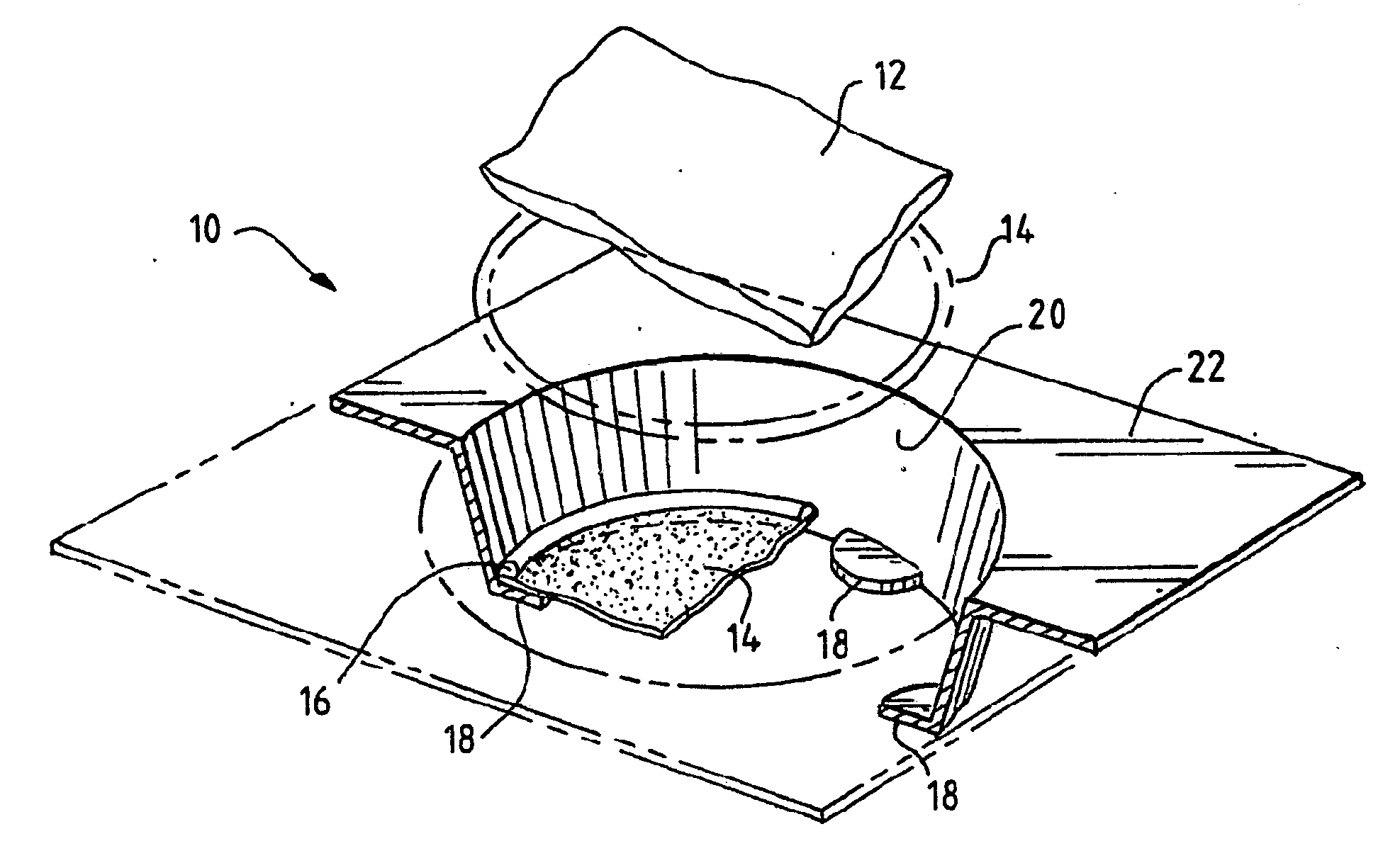Basket for holding coffee grounds in coffee brewing machine
