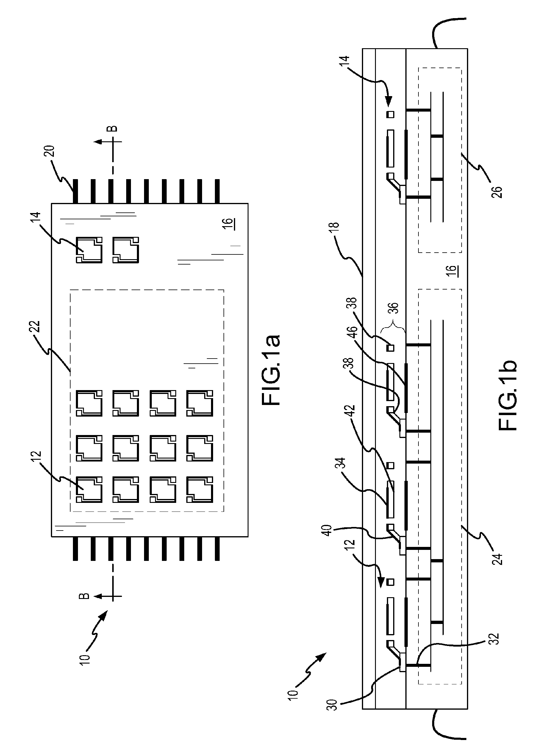 Microbolometer IR Focal Plane Array (FPA) with In-Situ Micro Vacuum Sensor and Method of Fabrication