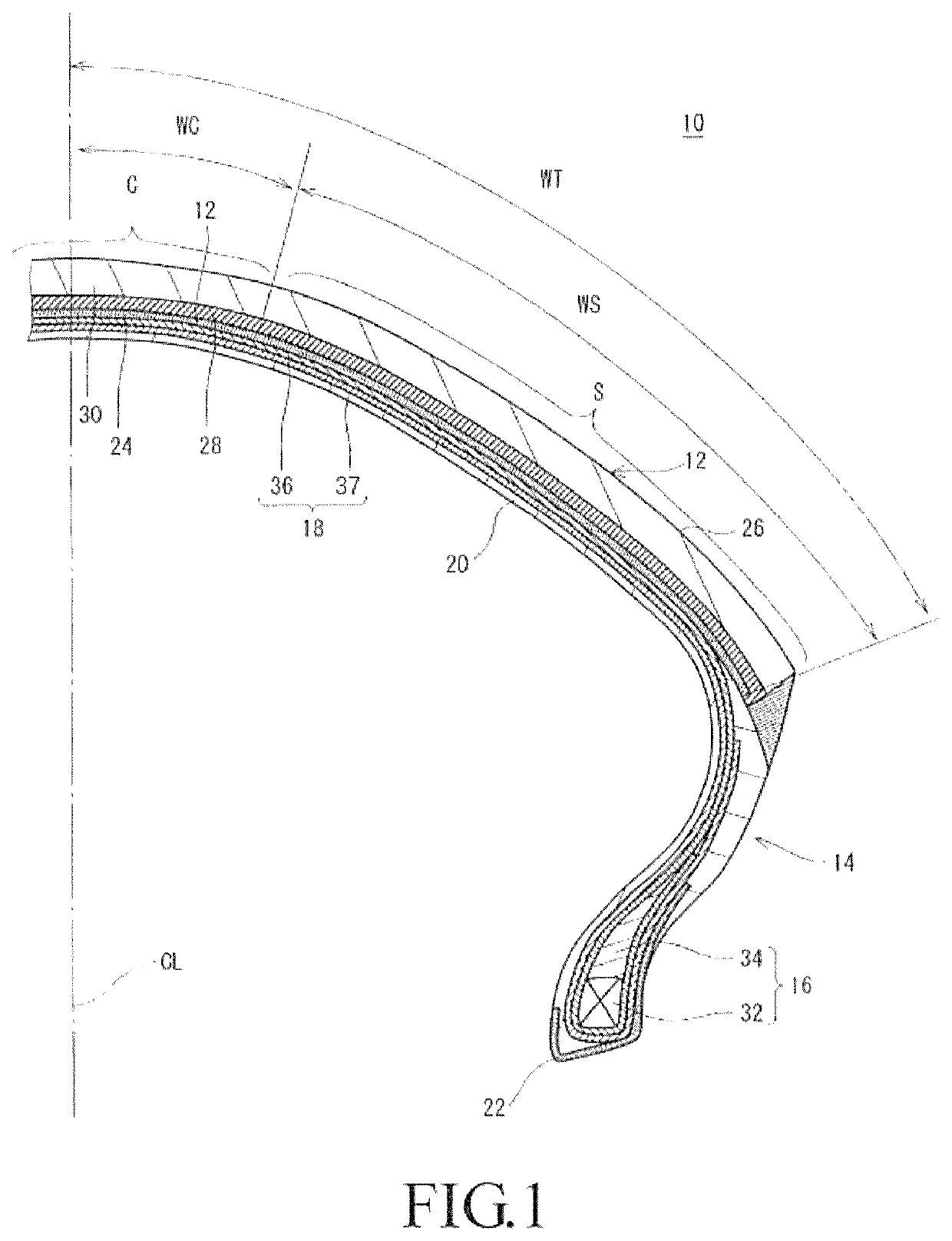 Pneumatic tire and method for manufacturing pneumatic tire