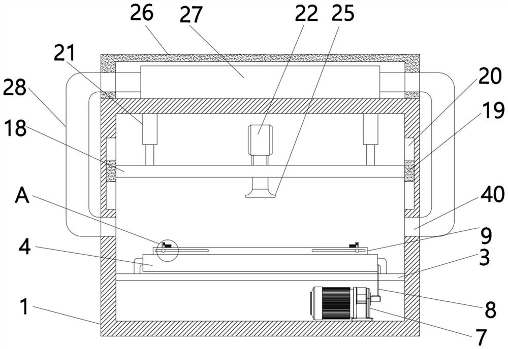 Energy-saving intelligent drying equipment for textile fabric