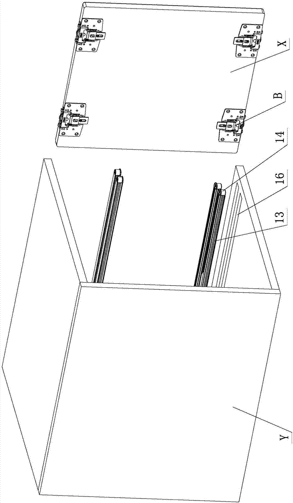 A damping buffer structure for furniture sliding doors