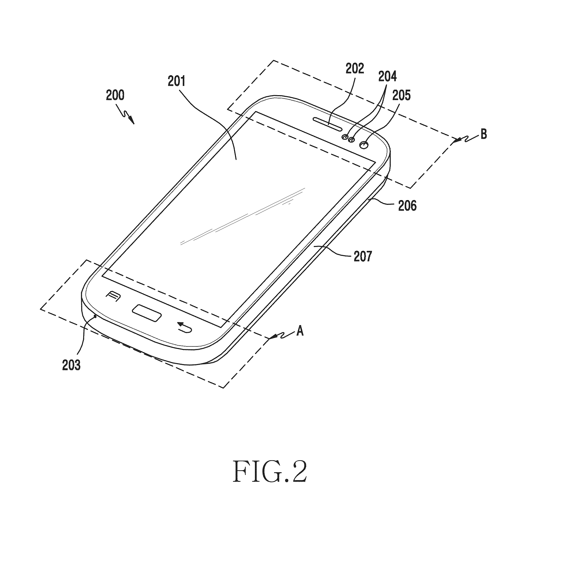 Electrical connection device and electronic device having same