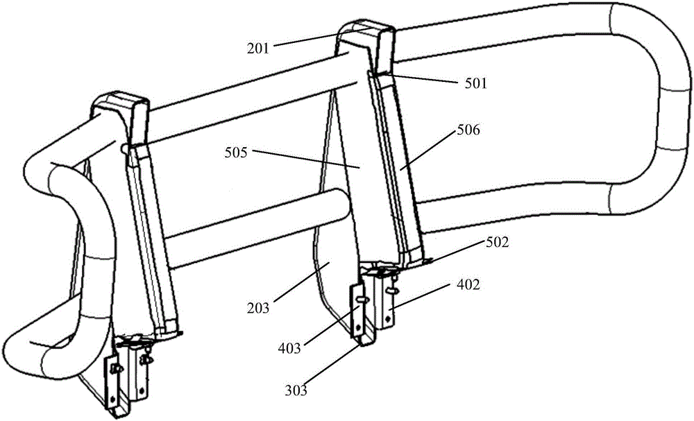 Bumper reinforcing structure and automobile