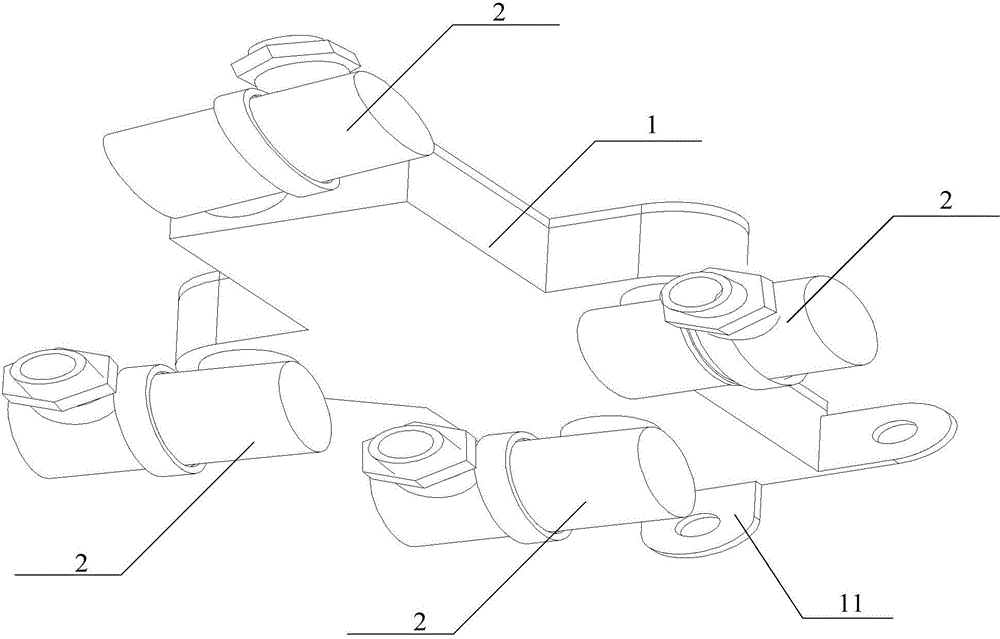 Support position adjusting method and device