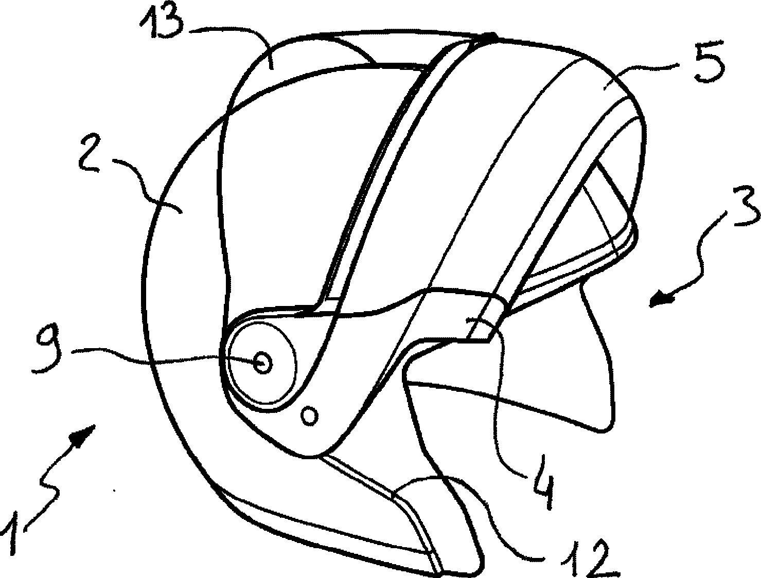 Protective helmet convertible between full helmet and half helmet