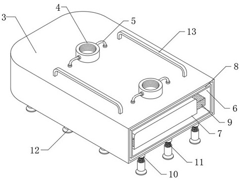 A kind of low-noise capacitor and its manufacturing method