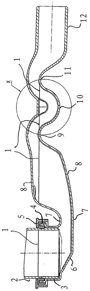 Drainage device with multi-stage siphon odor barrier