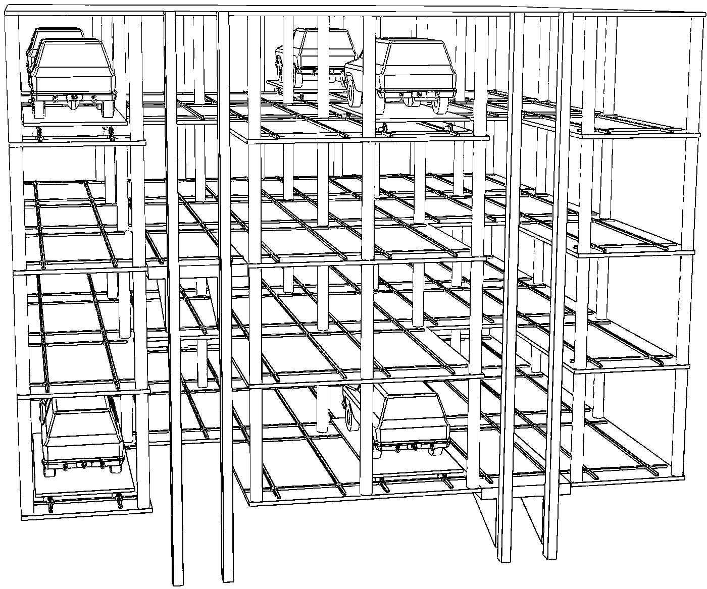 Huarong Road type three-dimensional garage