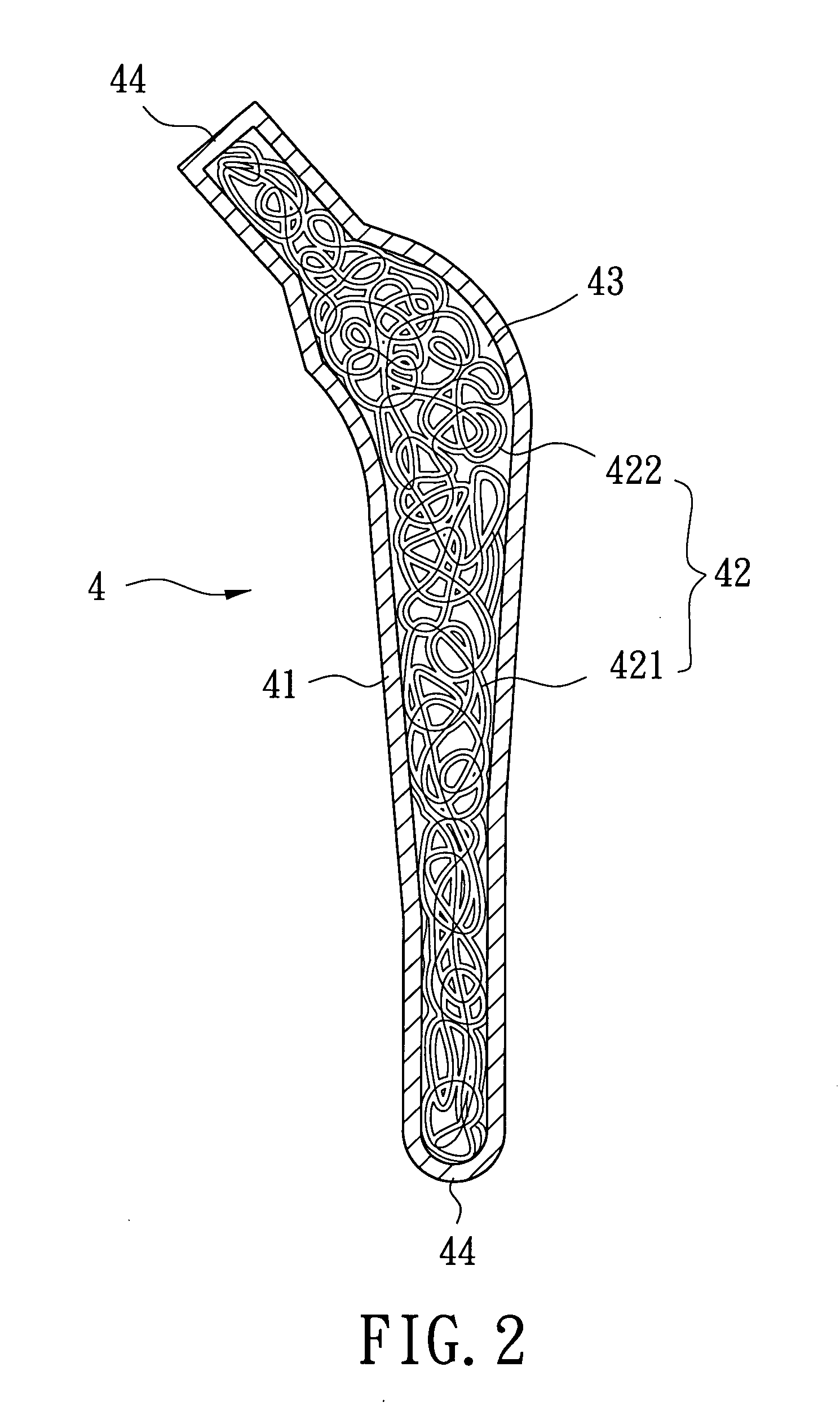 Artificial bone and a method for making the same