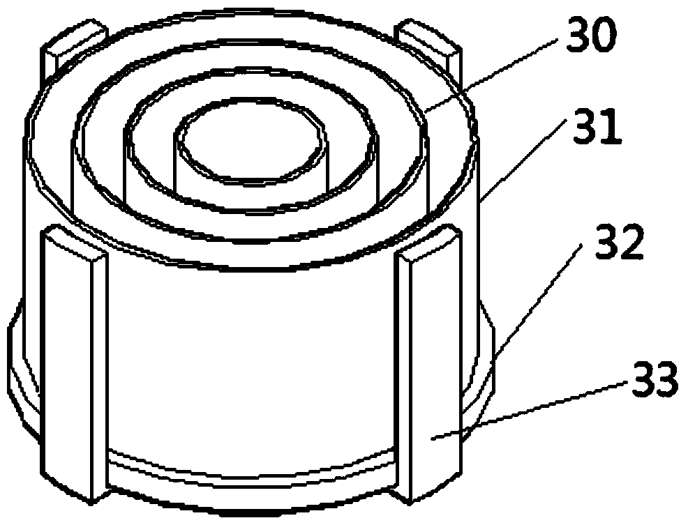 An ion wind cooling device