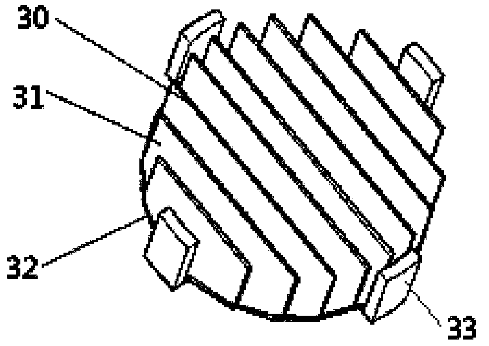 An ion wind cooling device