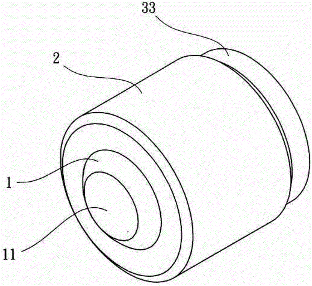 Water guiding device of toolroom machine