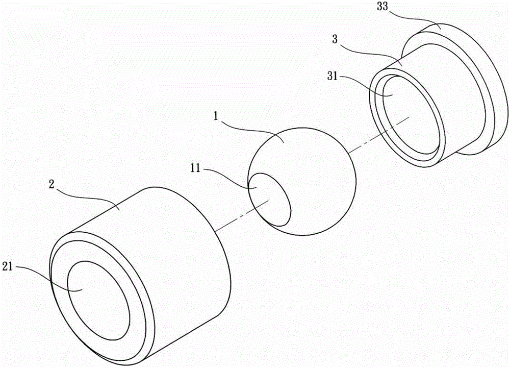 Water guiding device of toolroom machine