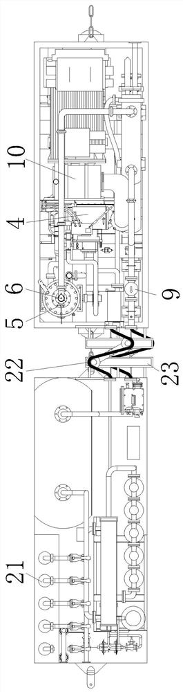 A kind of coal mine underground mobile nitrogen production device and its technology