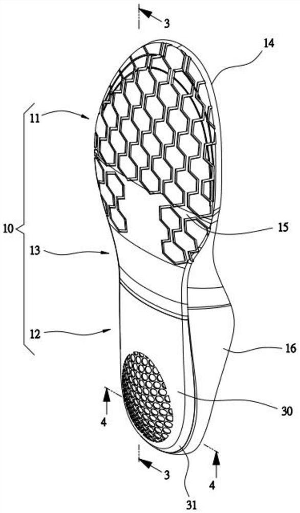 Composite insole structure