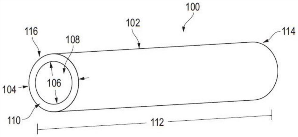 Dissipative peristaltic pump tubing