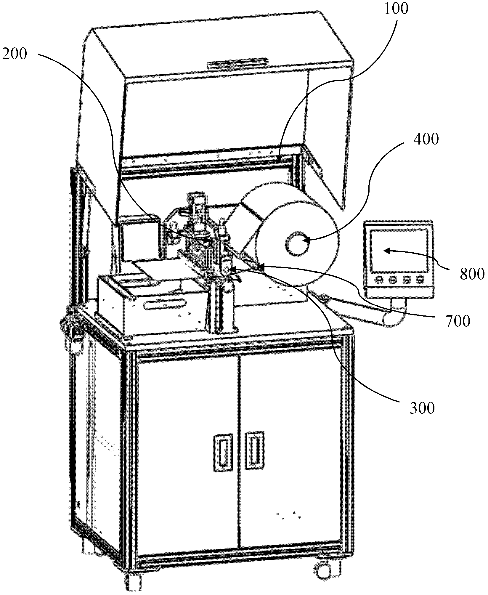 Full-automatic release paper cutting machine