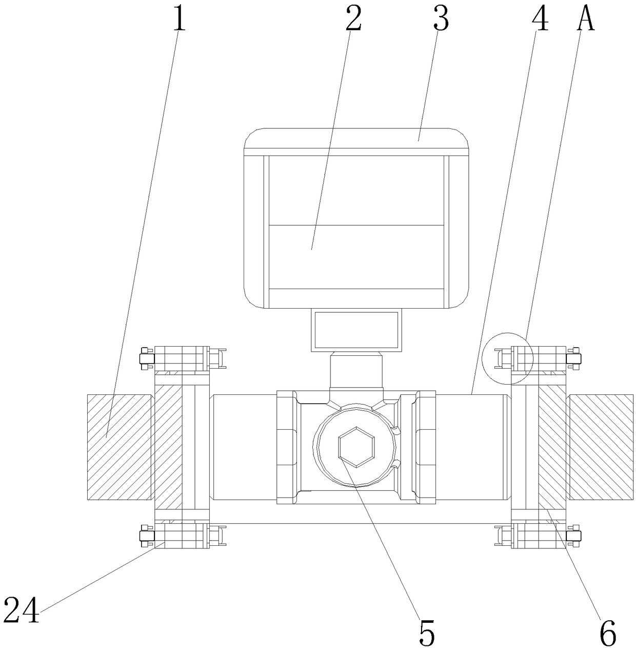 Intelligent control type fluid metering valve