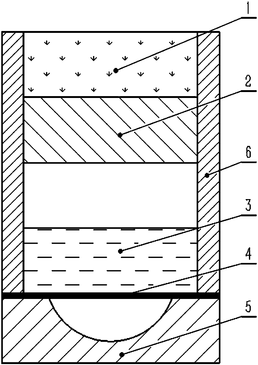 High energy rate pulsating impact hydroforming method