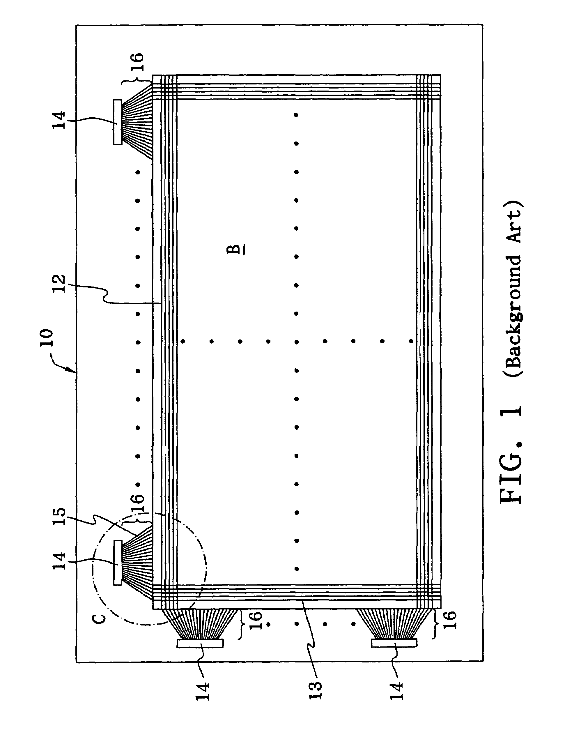 Liquid crystal display panel with reduced flicker
