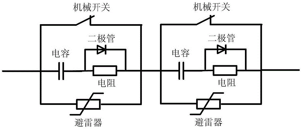 A series-connected capacitive high voltage DC circuit breaker and its control method