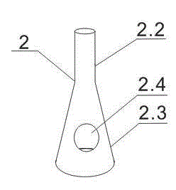 Clean angle valve