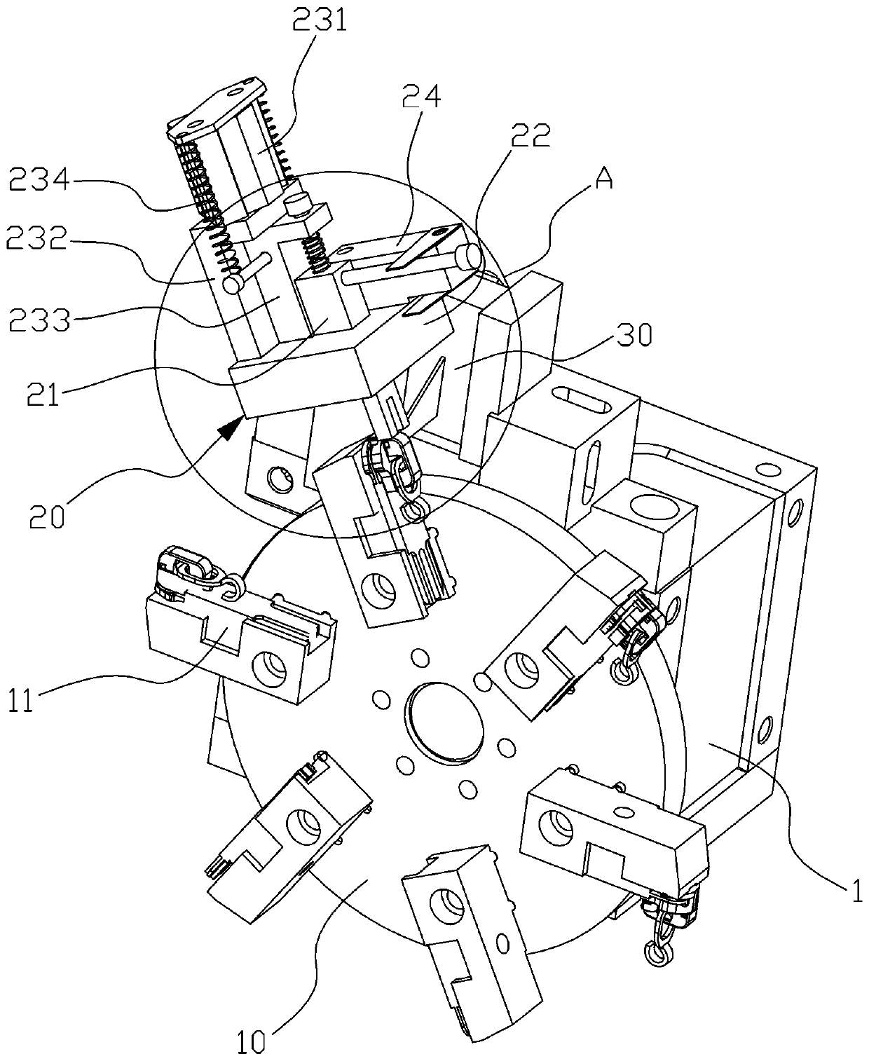 A detection device for a self-locking slider assembly machine - Eureka ...