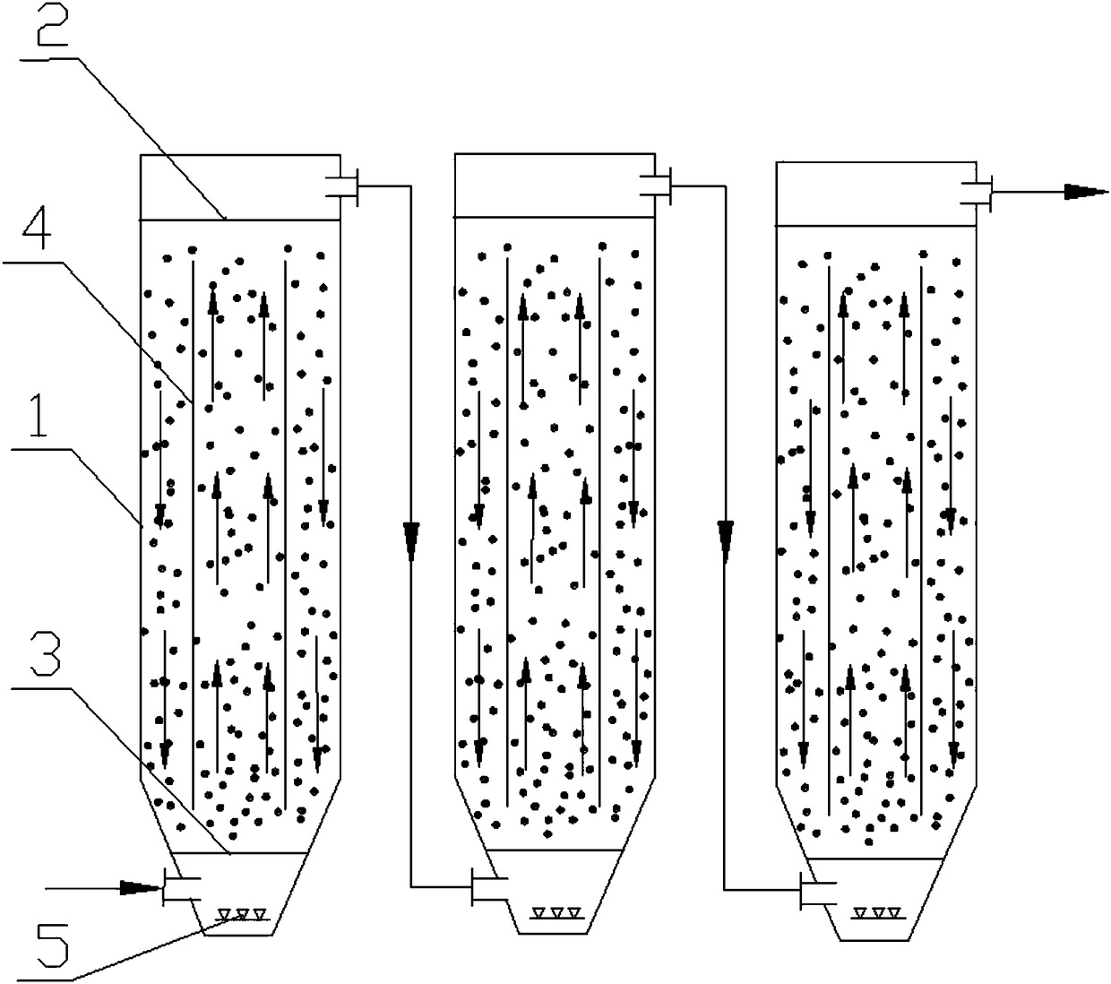 A kind of waste water treatment agent and its application