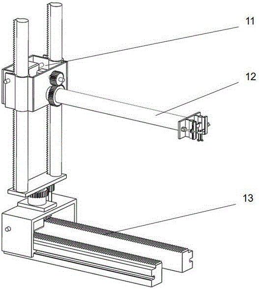 Automatic abrasive disc switch device of metallographic grinder