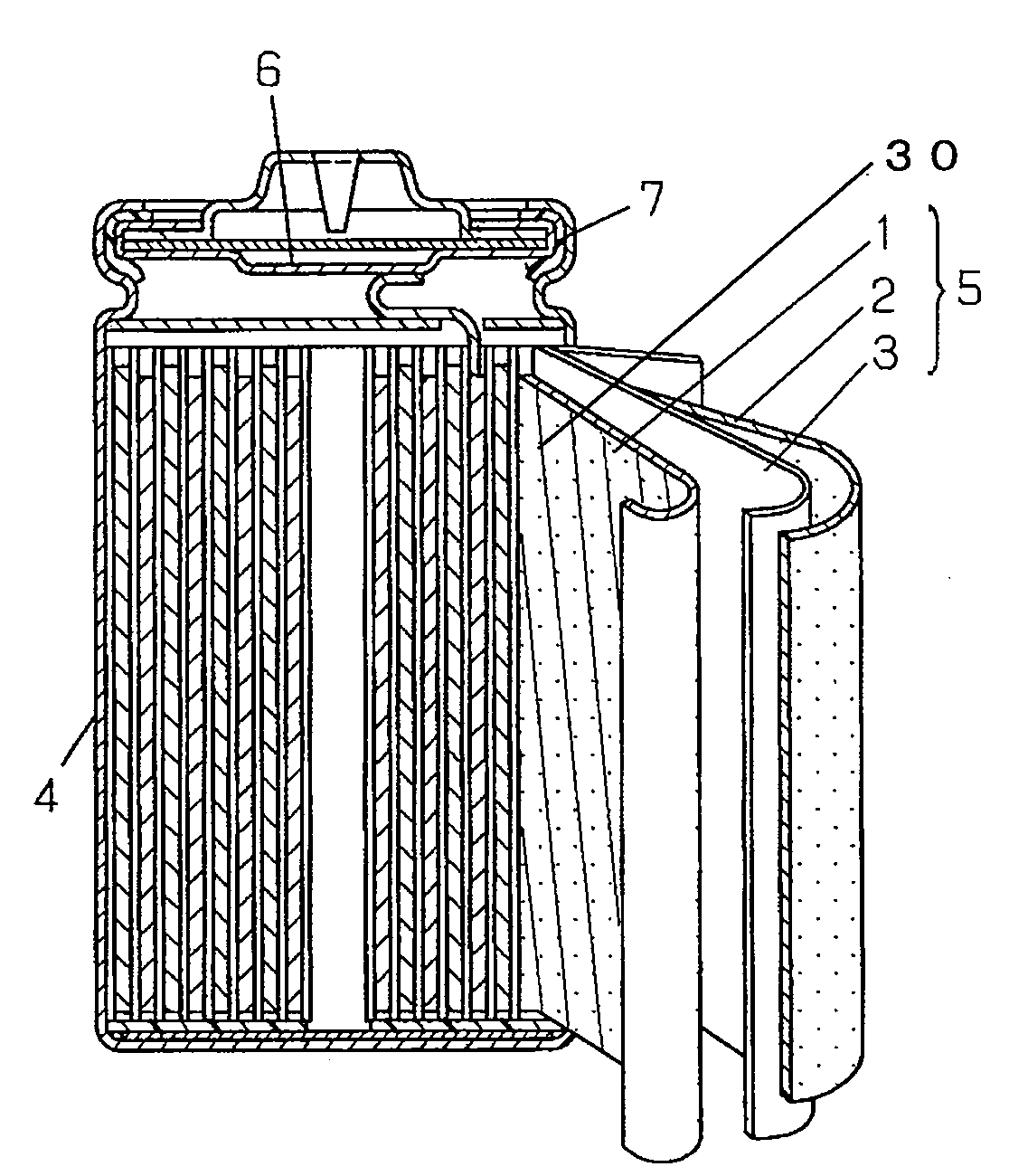 Secondary cell and its manufacturing method