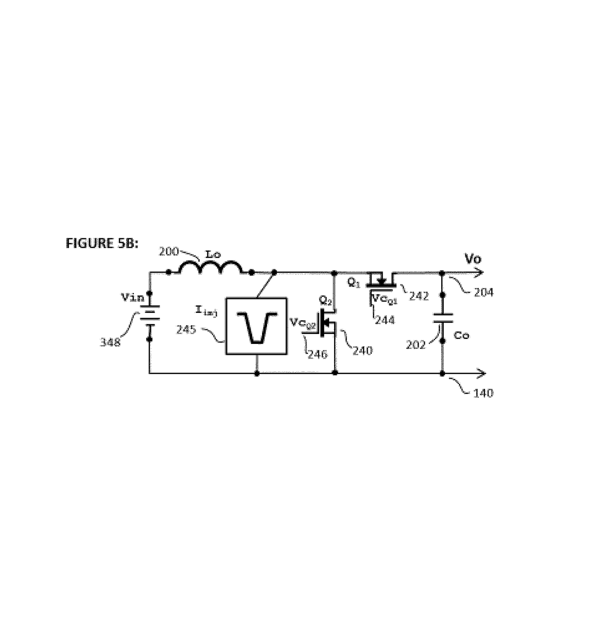 Soft switching on all switching elements converter through current shaping “bucharest converter”