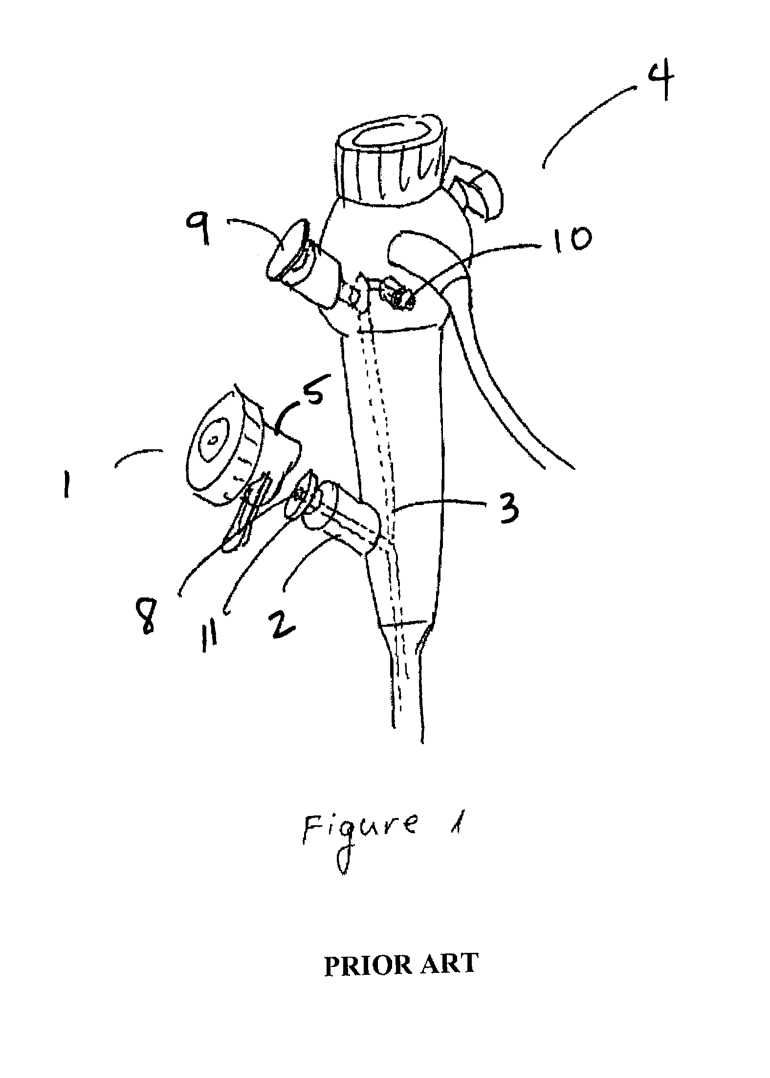 Bronchoscope Adapter and Method