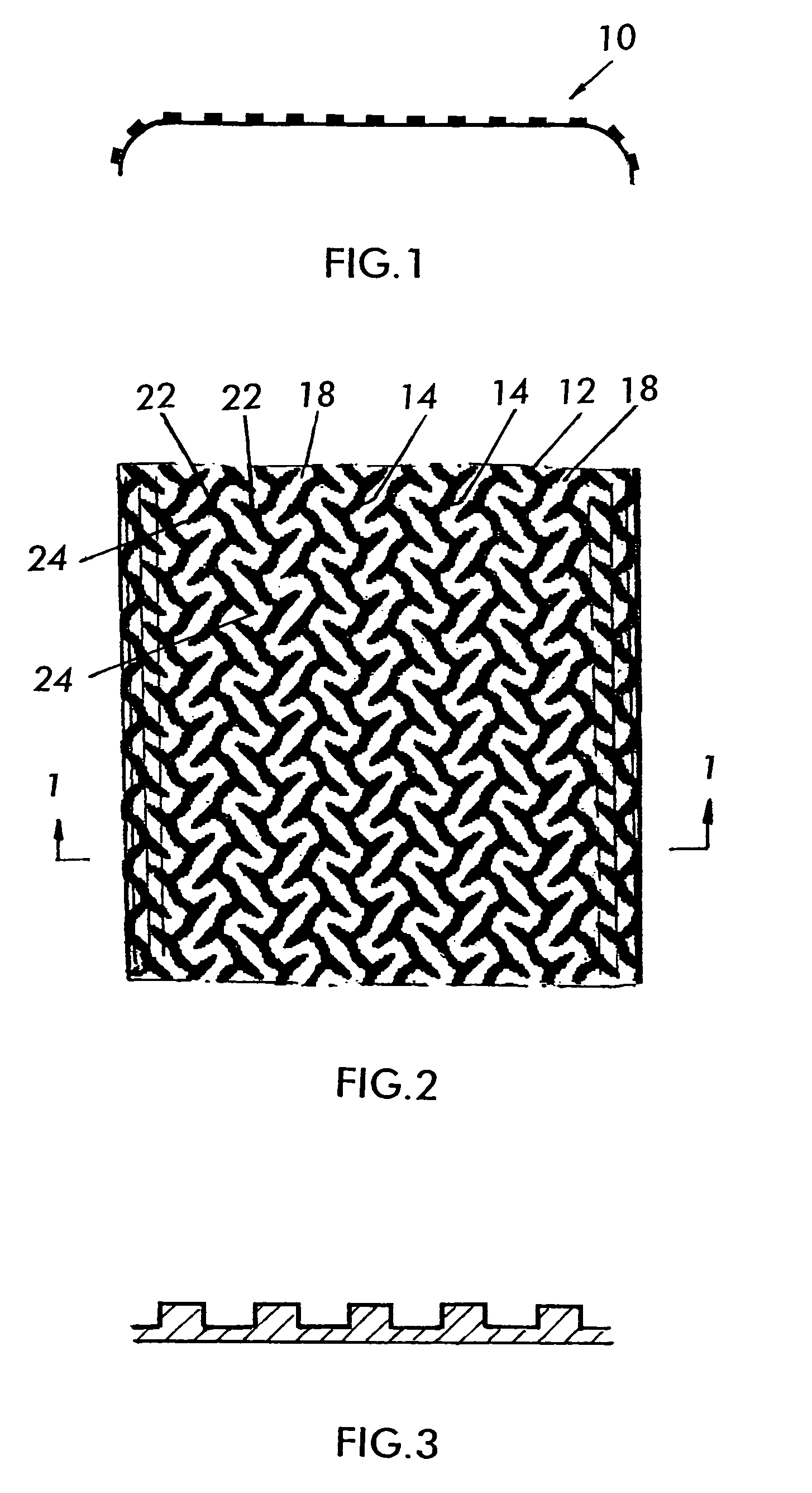 Micropattern grip surface