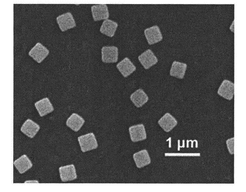 Nano silver/cube silver chloride photo-catalytic material and preparation method