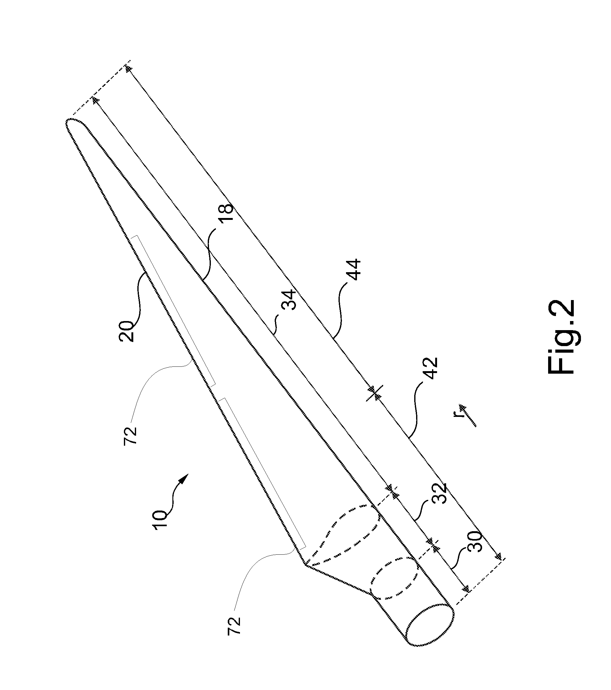 System and method for trailing edge noise reduction of a wind turbine blade