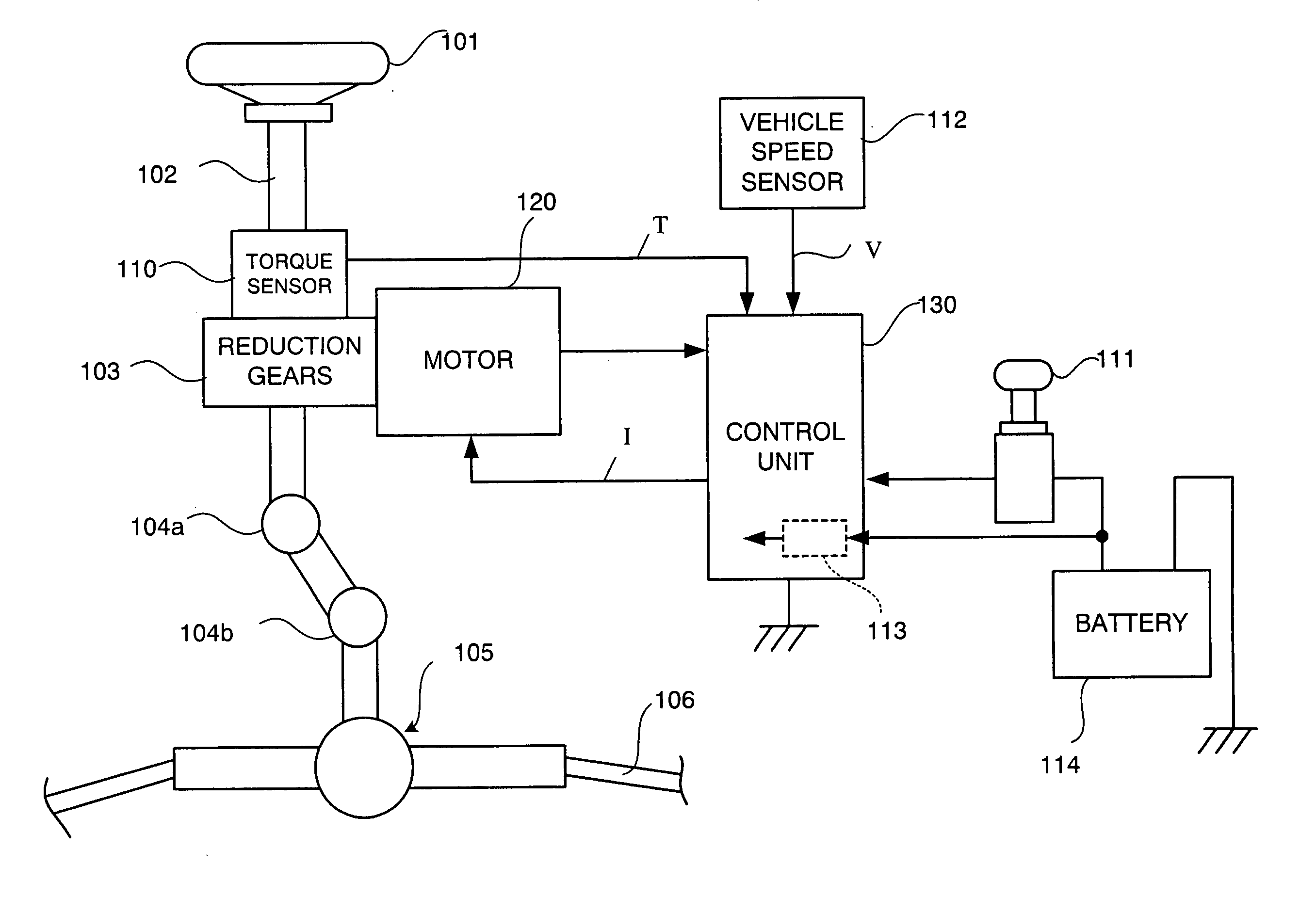 Controller for electronic power steering apparatus