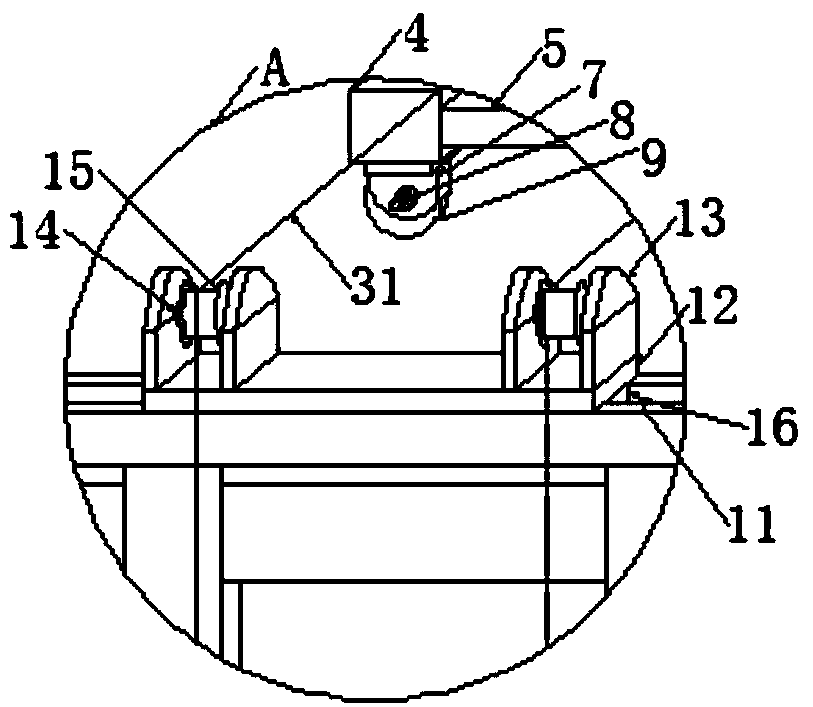 High-rise exterior wall surface cleaning device