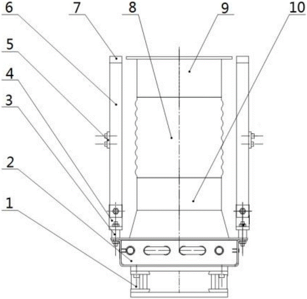 Lightweight primary mirror back heat control system of large-aperture telescope