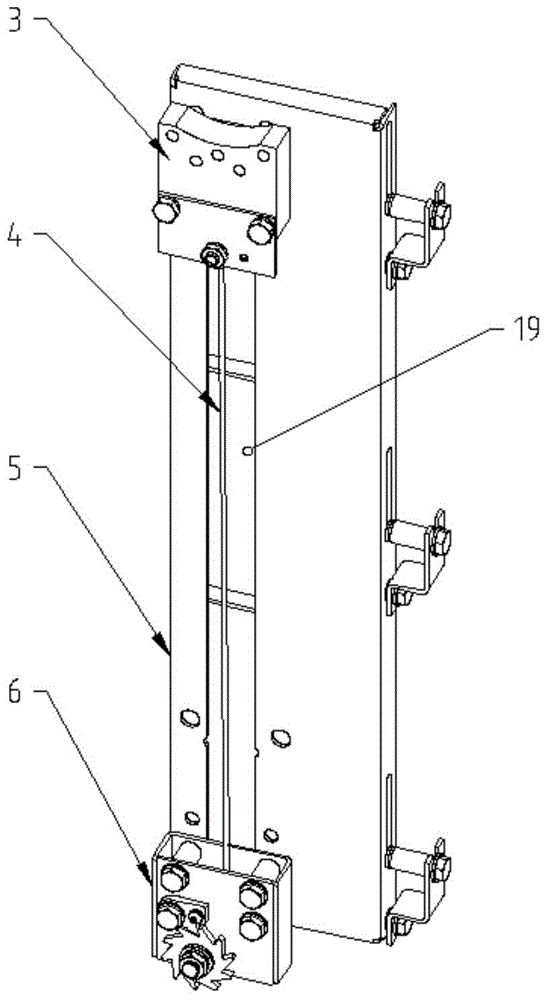 Climbing power assisting device, rope tension device thereof, and application method