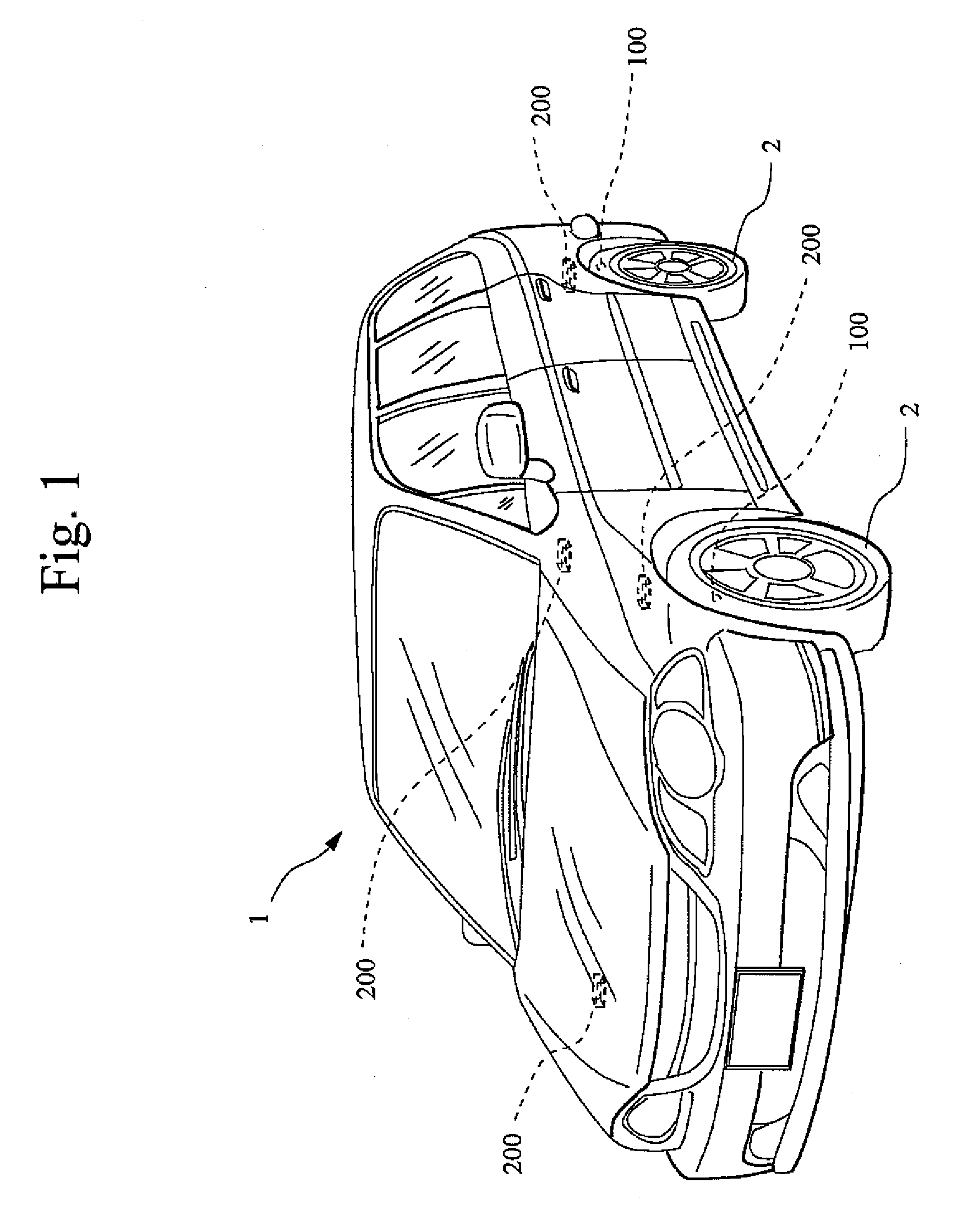 Vehicle Drive Control System and Sensor Unit and Tire
